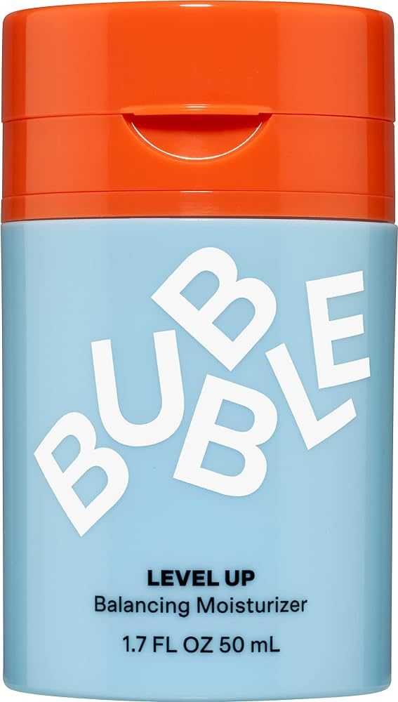 Bubble Skincare Level Up Balancing Gel Moisturizer - Hydrating Face Moisturizer Formulated with Z... | Amazon (US)