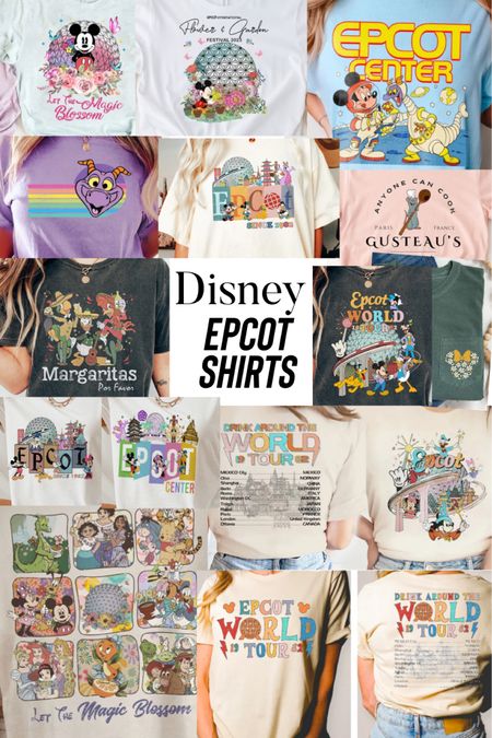 Disney Epcot Shirts 

#LTKtravel #LTKfamily #LTKunder50