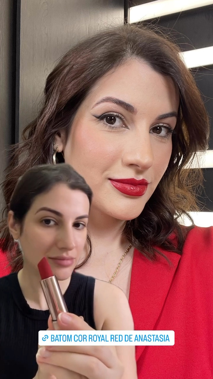 Meu batom vermelho favorito! 
Royal Red de Anastasia Beverly Hills! 

#maydancini #batom #batomvermelho #anastasiabeverlyhills #maquiagemimportada #desafioltkcon2024

#LTKbeauty #LTKbrasil
