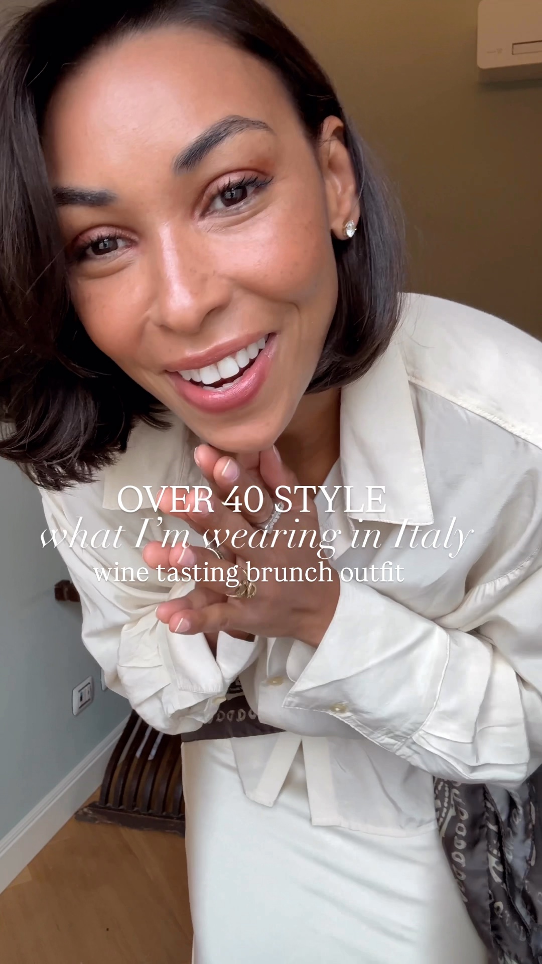 What I’m wearing in Italy to a wine tasting brunch

#LTKOver40