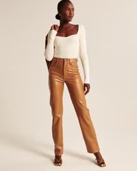 Corset Slim Sweater Top | Abercrombie & Fitch (US)