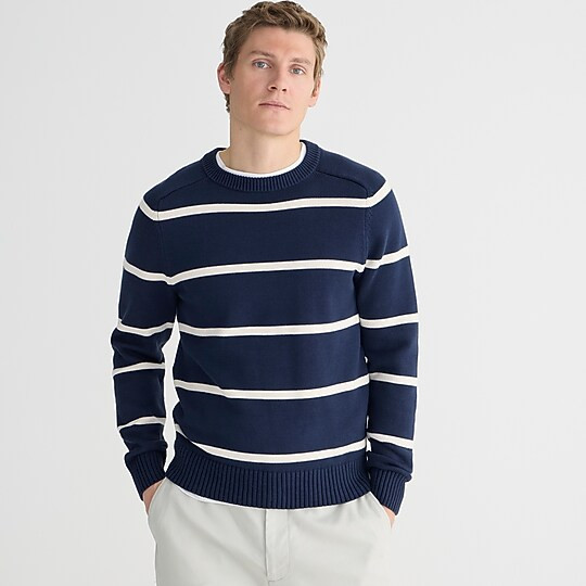 Heritage cotton crewneck sweater | J. Crew US