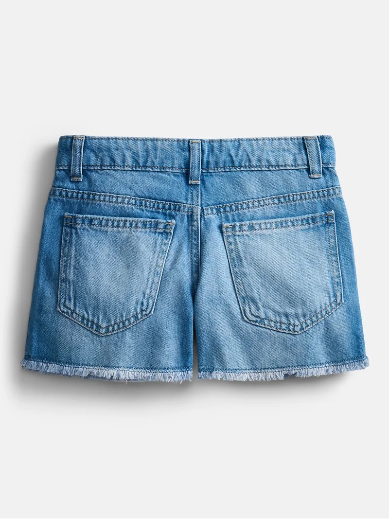 Weekend Academy Girls Tween Denim Cutoff Short, Sizes 5-18 | Walmart (US)