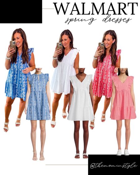 Walmart spring dresses🤍 

Spring style, spring dresses, Mother’s Day 

#LTKstyletip #LTKSeasonal