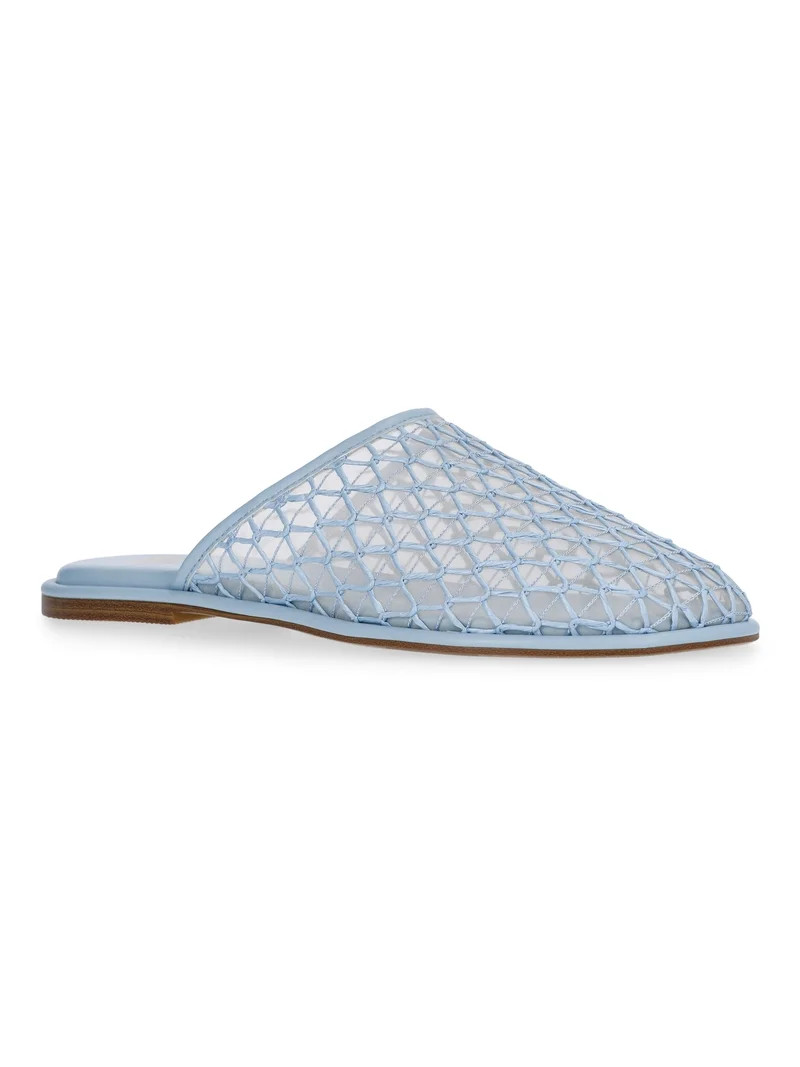 Madden NYC Women's Woven Mesh Mule Flats | Walmart (US)