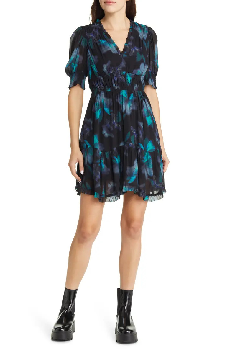 Via Cordelia Shirred Dress | Nordstrom