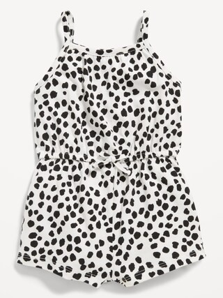 Printed Sleeveless Jersey-Knit Romper for Baby | Old Navy (US)