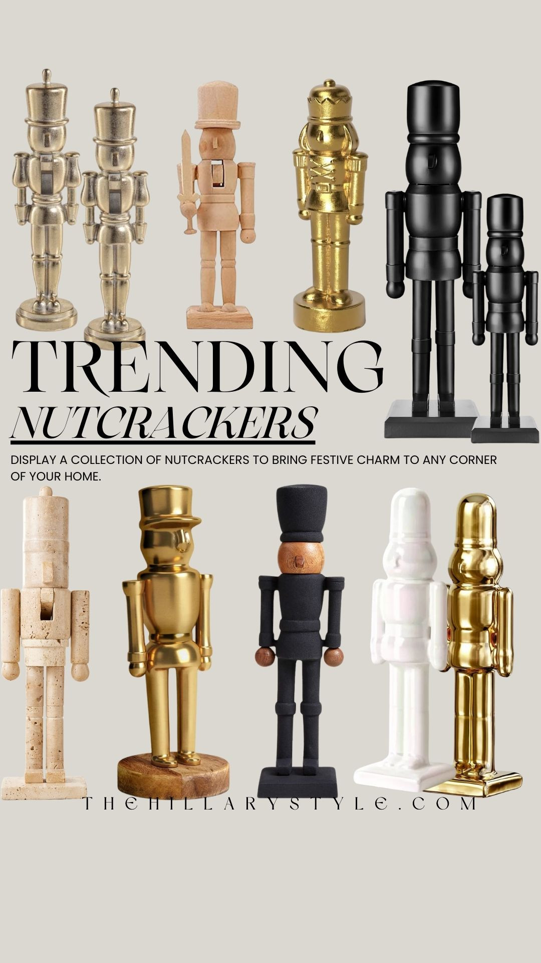 TRENDING: Holiday Nutcrackers 

Amazon home, Walmart Home, Wayfair home, Christmas decor, Holiday decor, home decor, home finds, Amazon home finds, Christmas finds, Holiday finds, Nutcracker, Modern Home  

 #LTKHoliday #LTKSeasonal #LTKHome