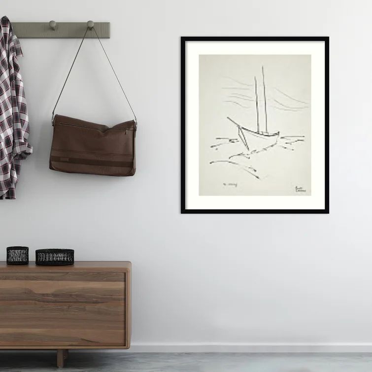 Crossing The Gulf (Boat) Framed On Paper by Scotty Lawrence Danita Delimont Print | Wayfair North America