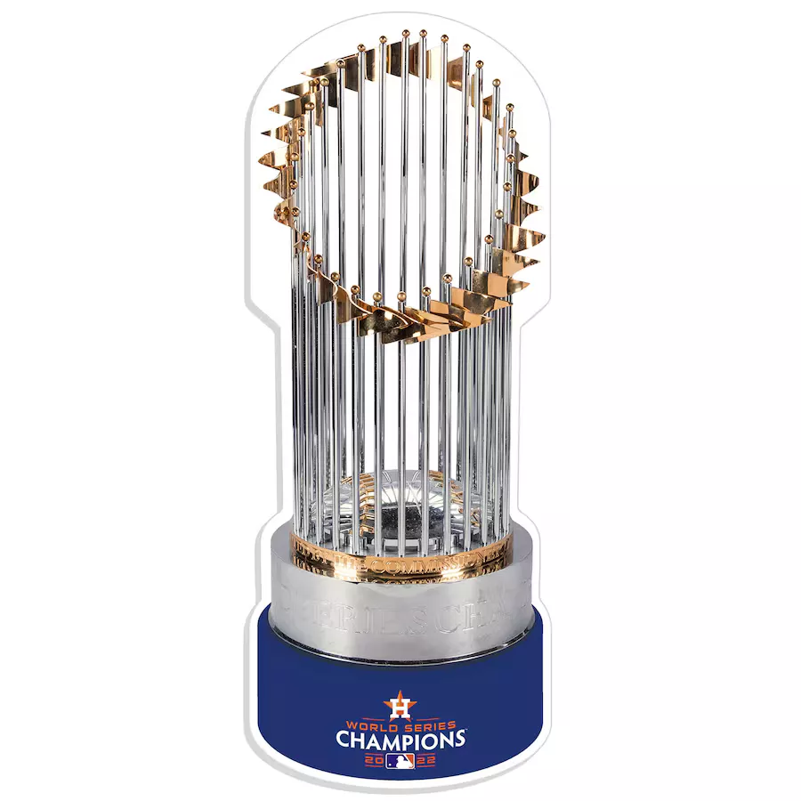 MLB Houston Astros 2022 World Series Champions Trophy Paperweight