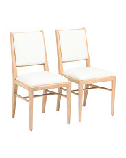 Set Of 2 15x36 Upholstered Dining Chairs | TJ Maxx
