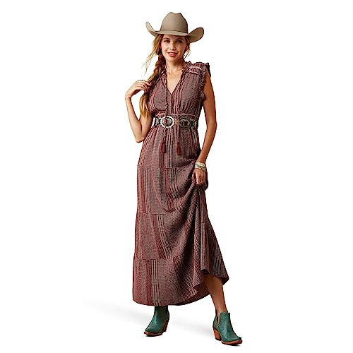 Ariat Female Sunset State of Mind Dress Fired Brick X-Large | Amazon (US)