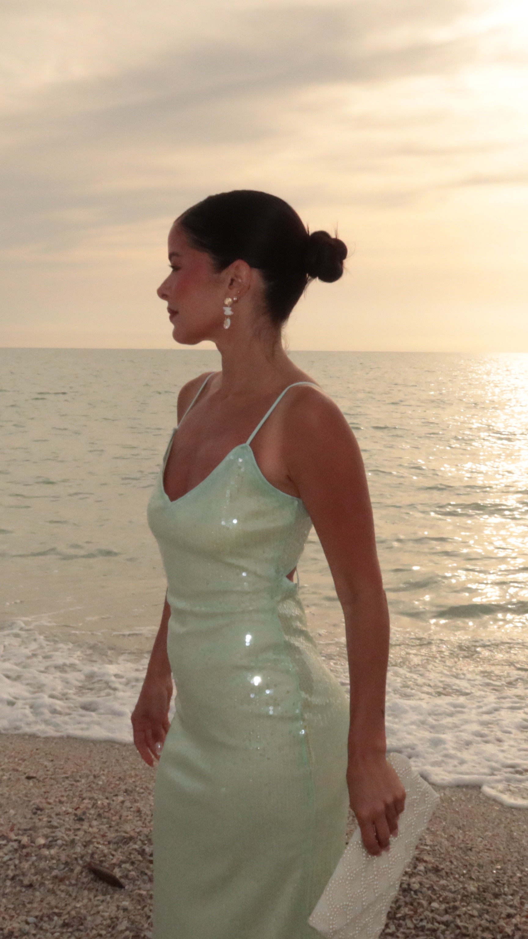 Sequin dress 💚 

#LTKSeasonal #LTKWedding #LTKFestival