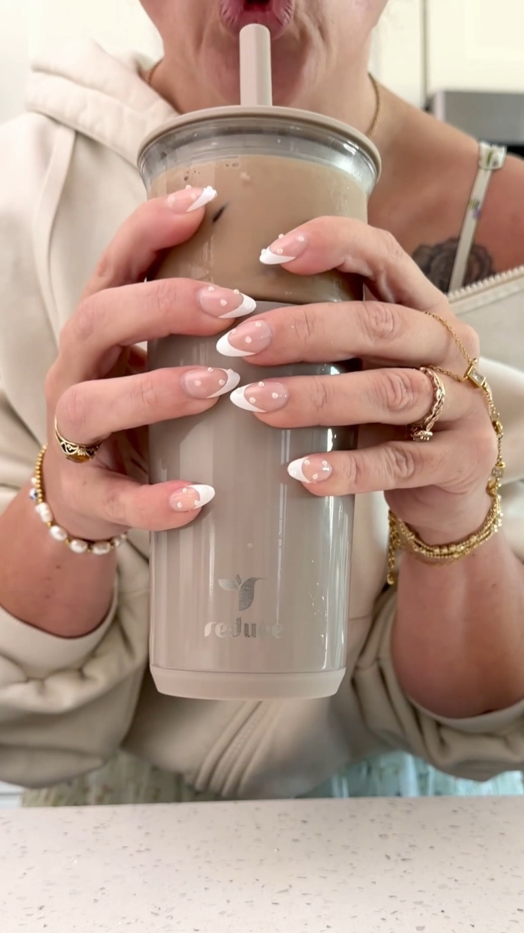 An insulated glass tumbler!? #glasstumbler #icedcoffee #coffeecup #reduce 

#LTKmorningroutine #LTKHome