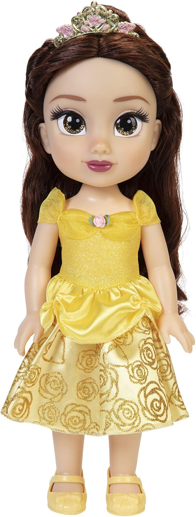 Disney Princess My Friend Belle Doll 14" Tall includes Removable Outfit and Tiara | Amazon (US)