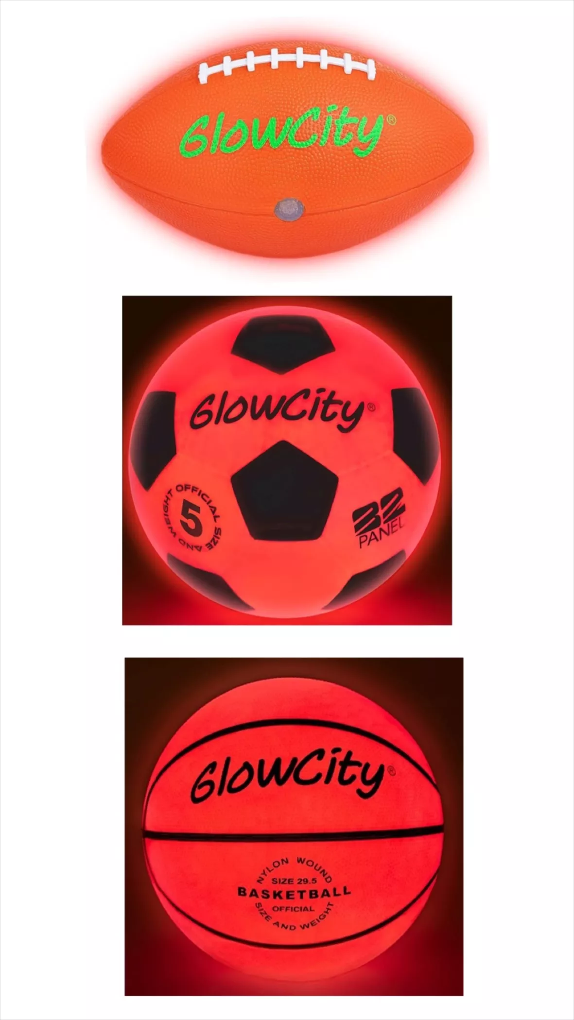 GlowCity Glow in The Dark Soccer … curated on LTK