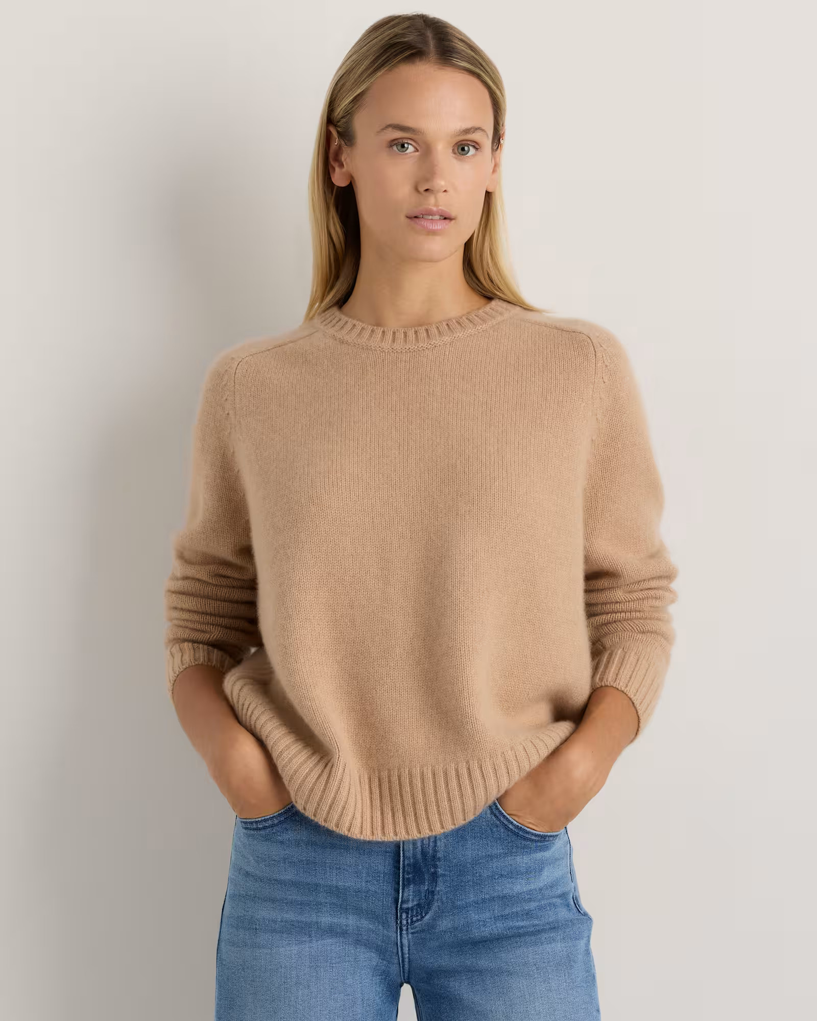 Luxe Baby Cashmere Crewneck Sweater | Quince