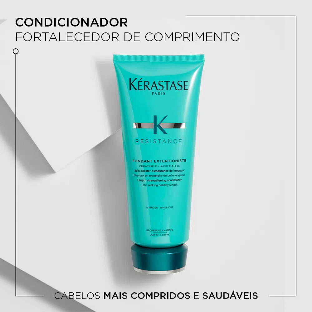 Condicionador Kérastase Résistance Extentioniste Fondant 200 ml - AMOBELEZA - Produtos para Cab... | Amobeleza (BR)