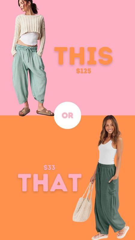 This or that… spring pants 

#LTKover40 #LTKSeasonal #LTKstyletip