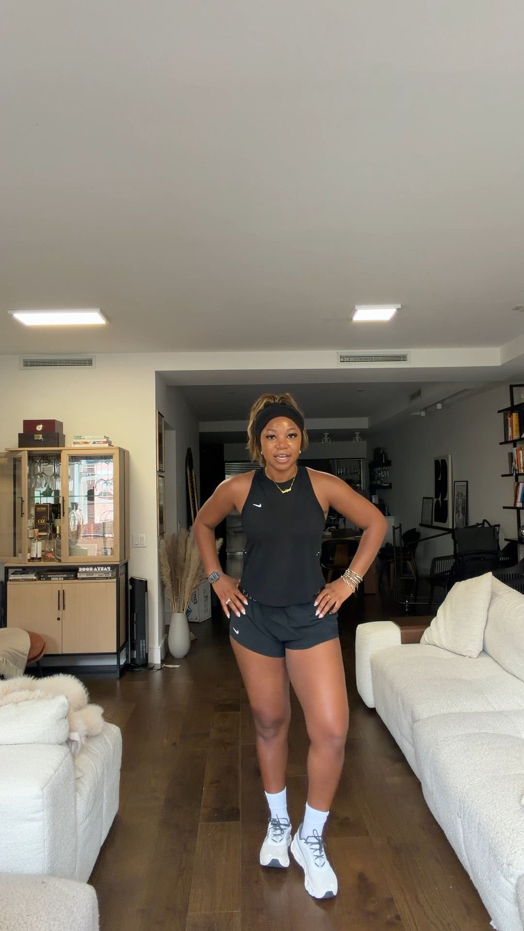 5’9 200 lbs medium top xl bottoms. Headband from Nike and I layer two from Amazon on top!

#LTKmorningroutine #LTKfitnessgoals #LTKootd