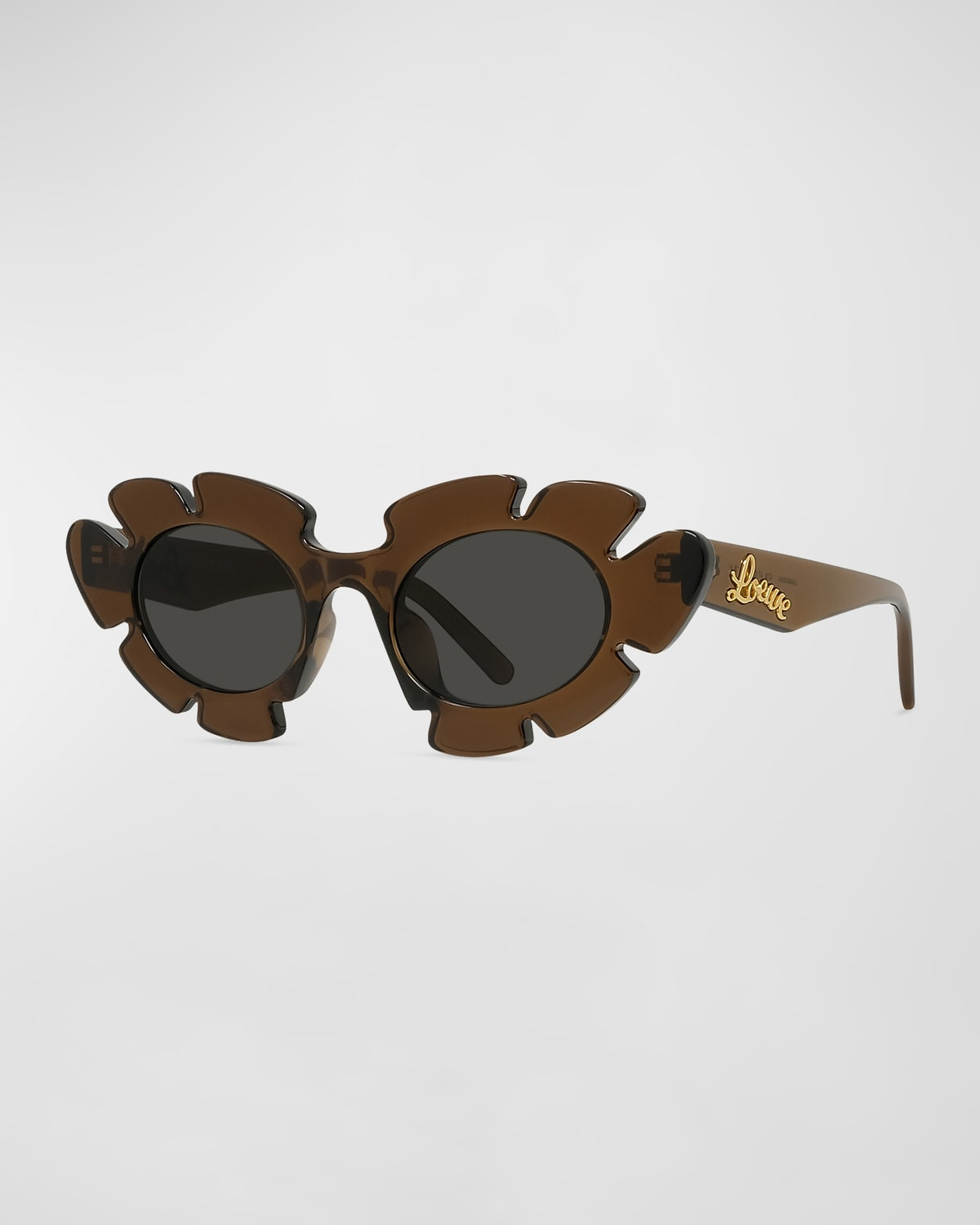 Flower Injected Plastic Cat-Eye Sunglasses | Neiman Marcus