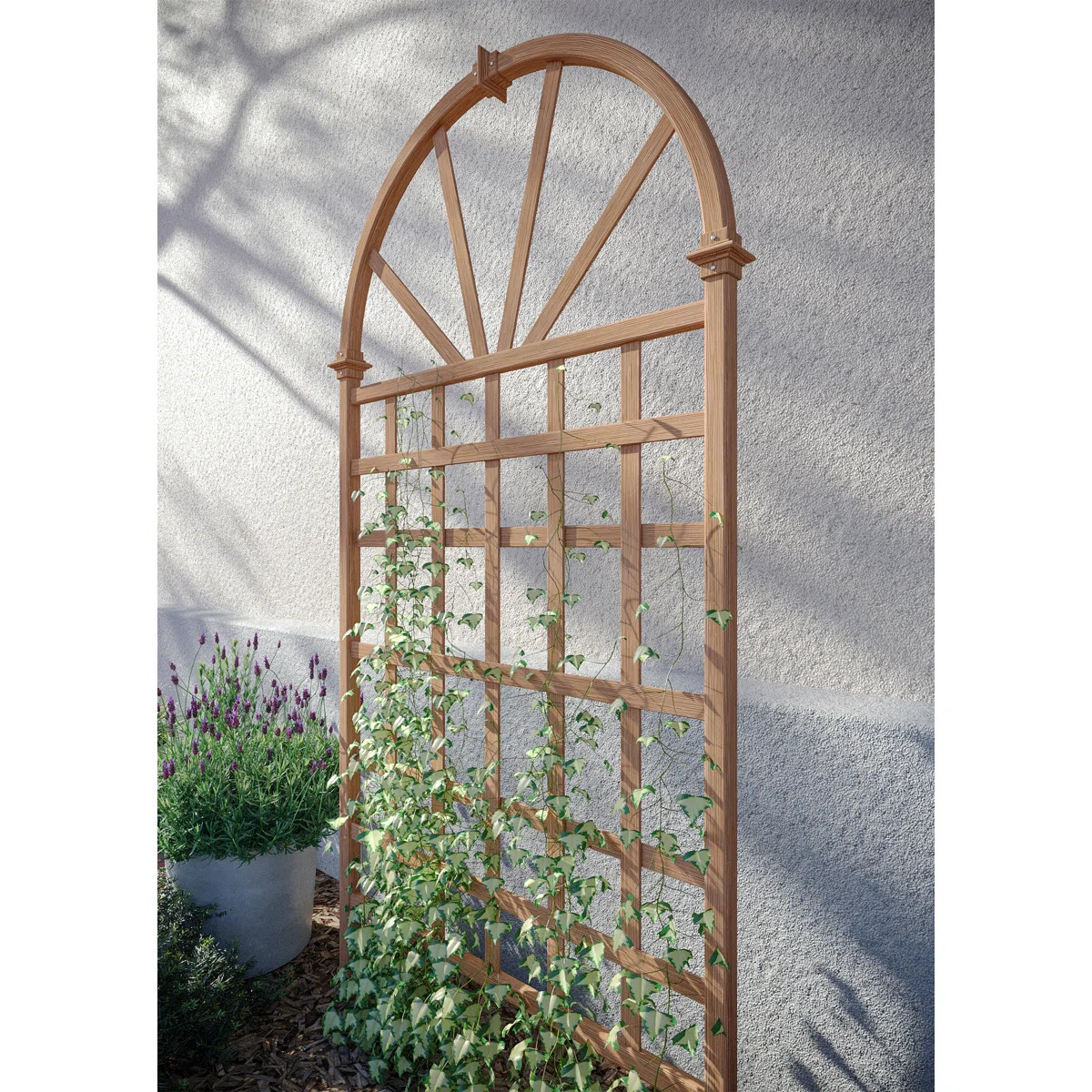 Kerrimore 77.25'' H x 39'' W Vinyl Trellis | Wayfair North America
