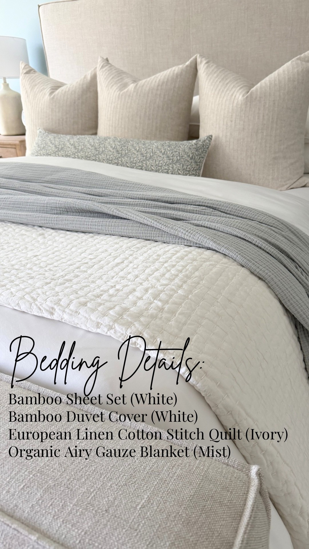 #ad There’s just something about simple, airy bedding that makes a room feel instantly calmer 🤍

Effortless layers, soft neutrals, and that cozy high end hotel feel without trying too hard. This bedding from Quince has made my bed my favorite place to be ✨

@Quince #QuincePartner

#LTKHome #LTKmorningroutine #LTKselfcare