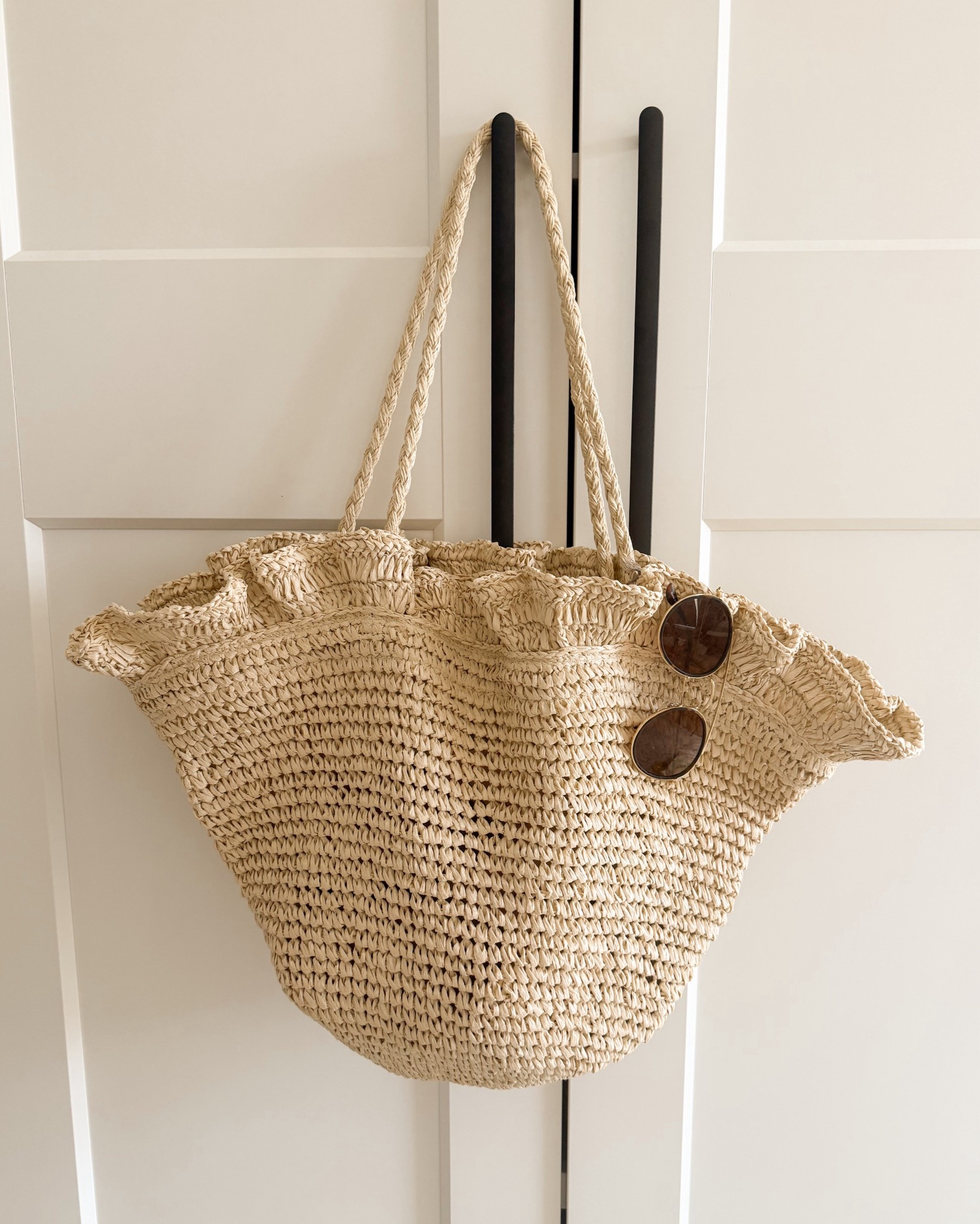 The tote of the season, I love the ruffle! 
Beach bag
Pool bag
Woven straw tote

#LTKFestival #LTKSwim #LTKSeasonal