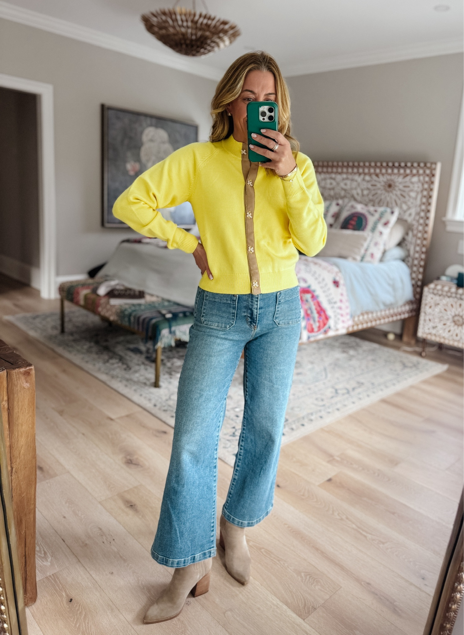 A not so mellow yellow moment that I am here for! Instant mood booster! 

 #LTKgrwm #LTKootd #LTKmomlife