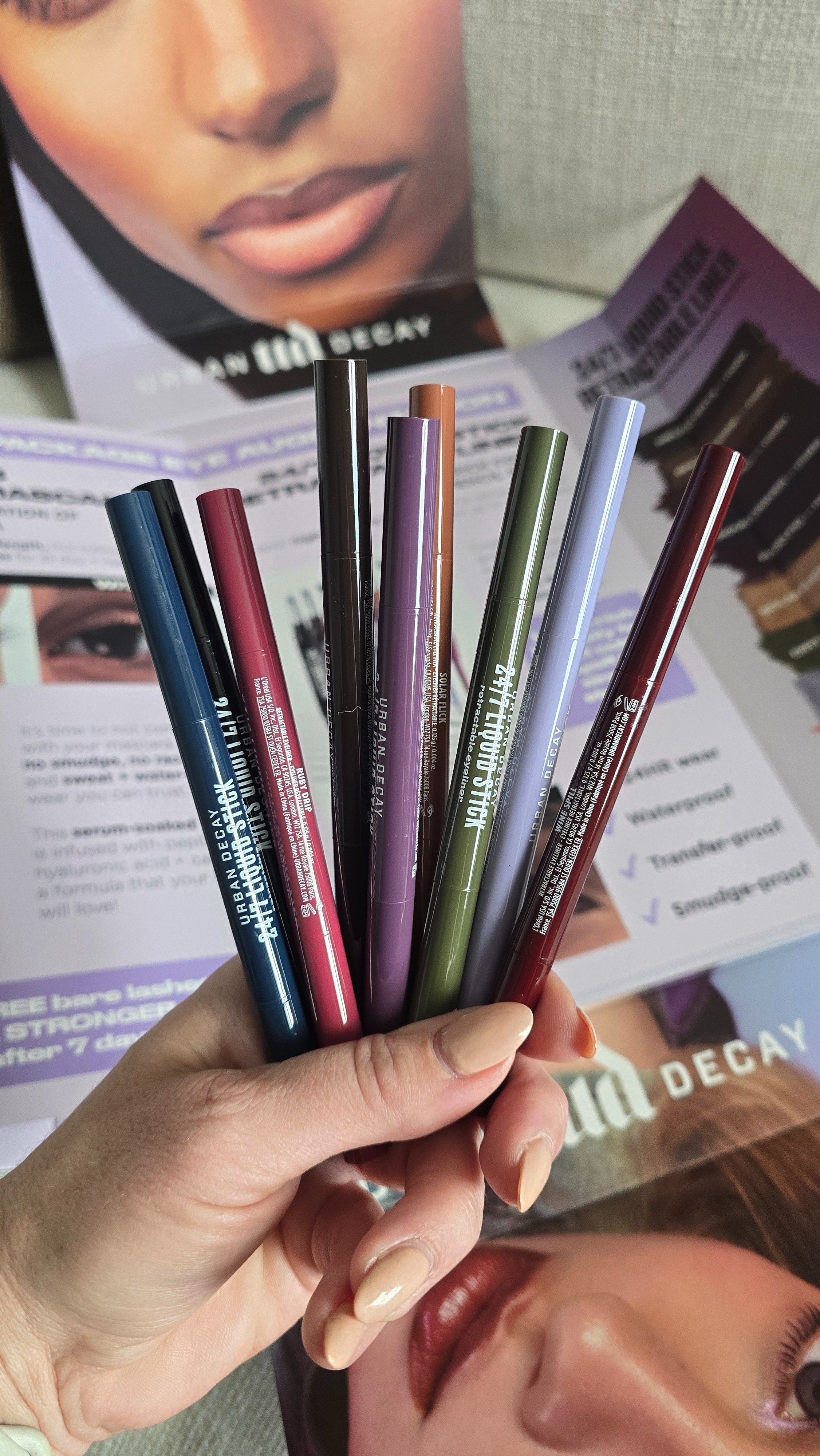 These Urban Decay eyeliner staples are bringing all the color — creamy, bold, and made to last. Perfect for adding a subtle pop or going full statement eye, depending on the mood. Can’t wait to play with these shades.#gifted #UrbanDecay #UrbanDecayEyeliners #MakeupLovers #EyeMakeup #BeautyFavorites

#LTKBeauty #LTKOver40