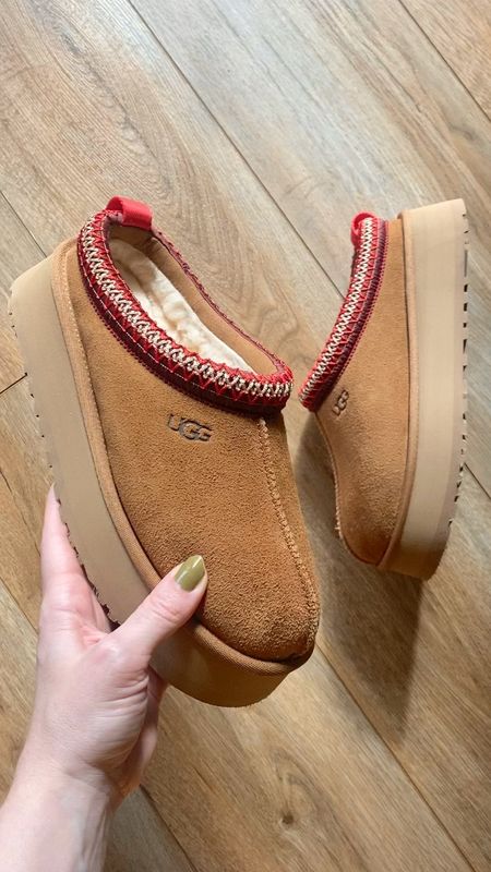 Ugg tazz. Christmas gift ideas. Tazz Uggs. 

I am usually a 6.5-7 in shoes, and I got the 7 in these for thicker socks. 

#LTKGiftGuide #LTKSeasonal #LTKHoliday
