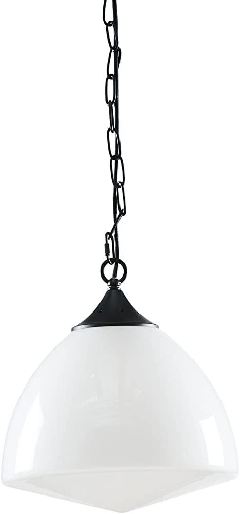 MARTHA STEWART Lyon Modern Pendant Light Fixtures for Kitchen Island, White Hanging Ceiling Lamp ... | Amazon (US)