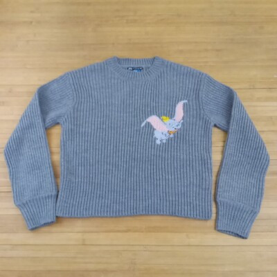 Womans Zara Disney Dumbo Knit Sweater Medium | eBay US