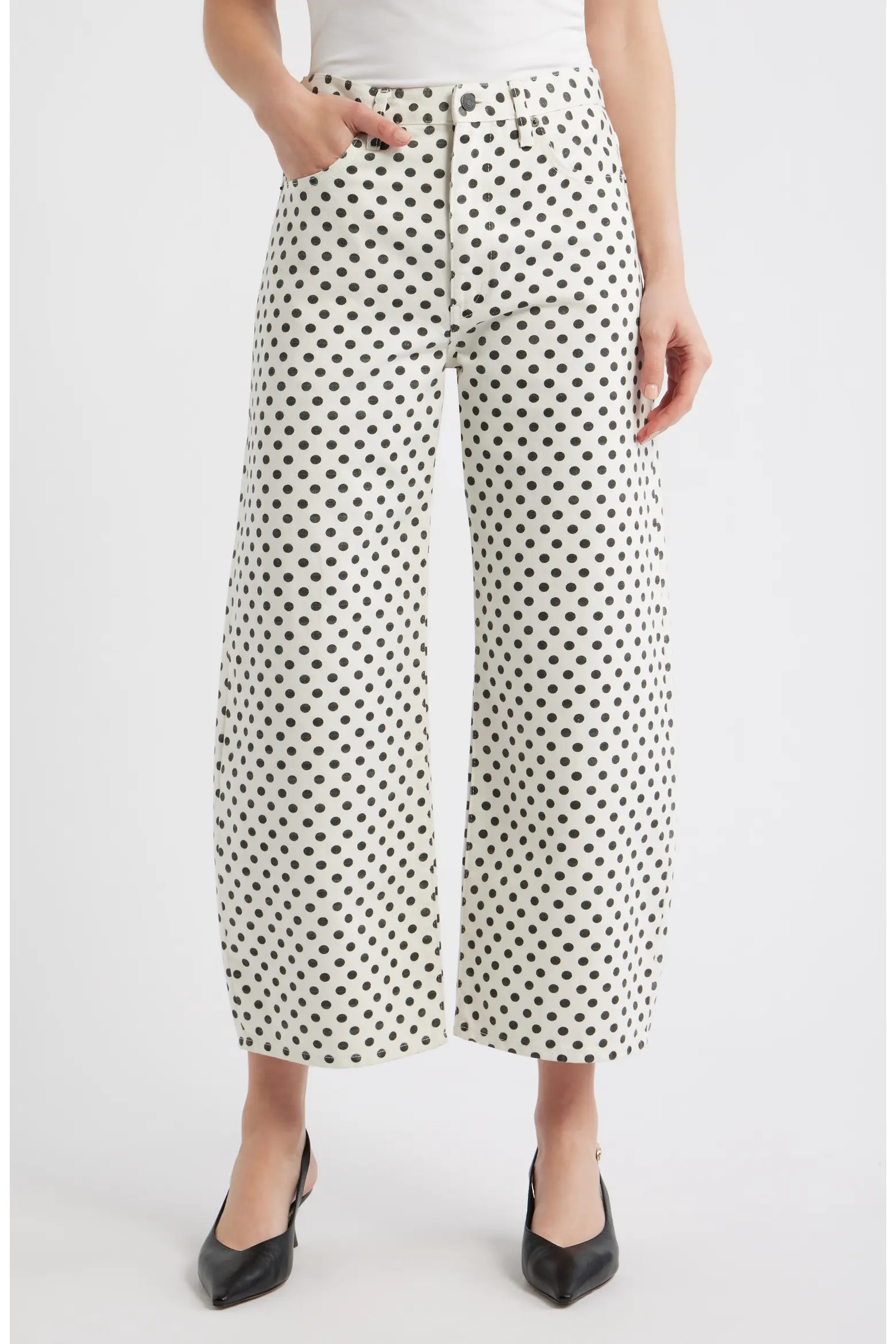 The Bow Crop Jeans (Women) | Nordstrom | Nordstrom