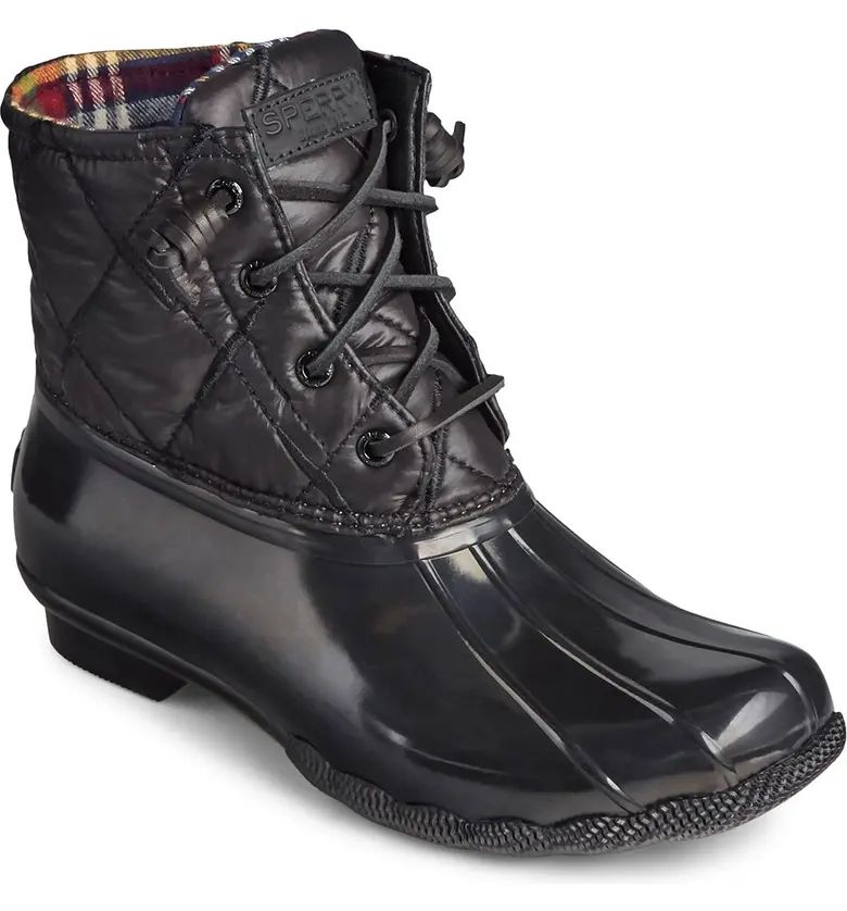 Saltwater Nylon Quilted Duck Boot | Nordstrom Rack