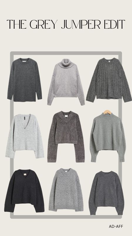 The grey knitwear edit 🩶
Grey jumpers 

#LTKSeasonal #LTKeurope #LTKstyletip