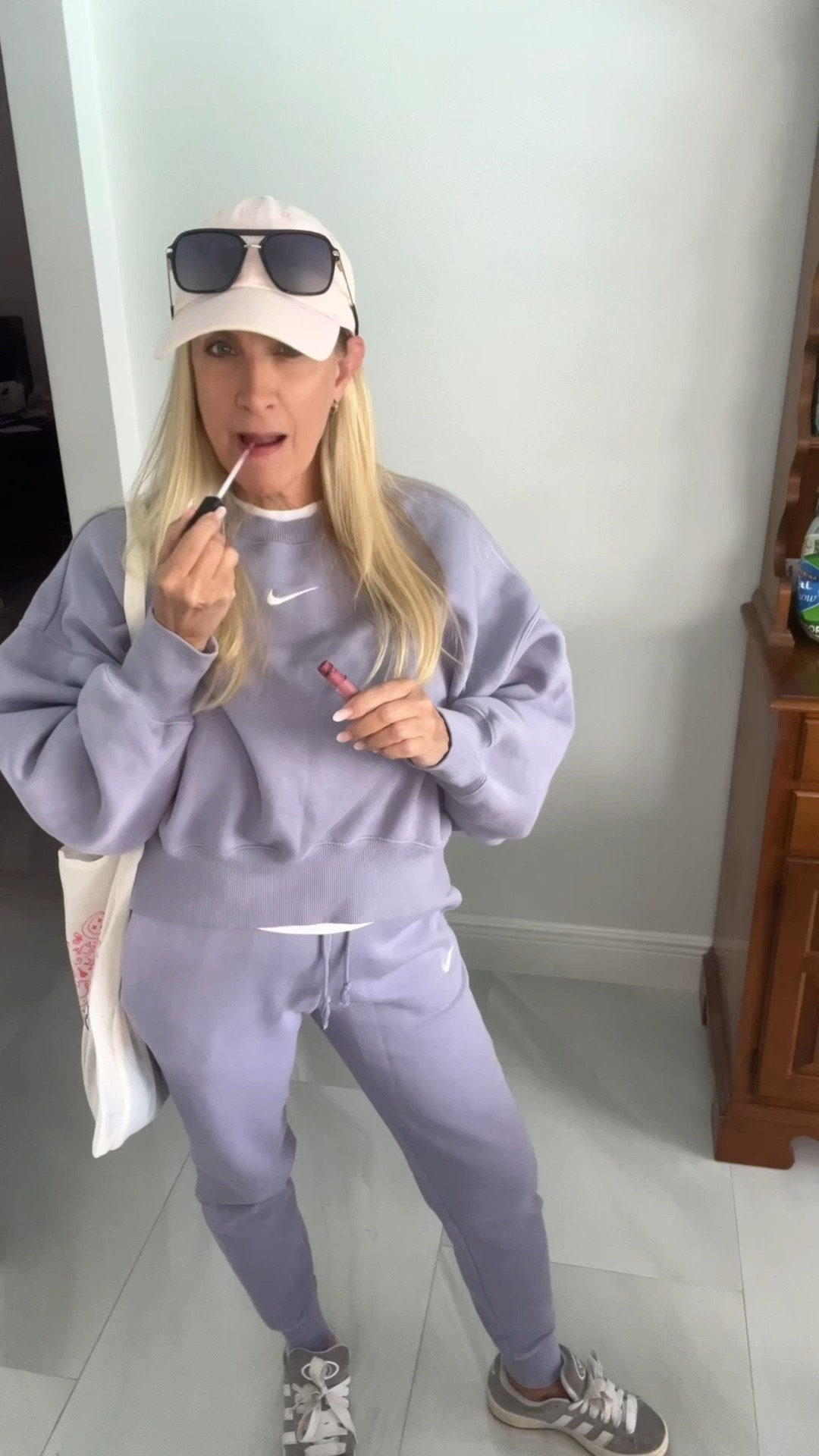 Great Phoenix, Nike sweatshirt and pants super comfortable , along with my Adidas sneakers ￼￼

#LTKgrwm #LTKOver40 #LTKootd