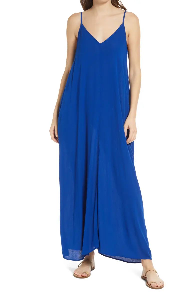Woven Favorite Maxi Dress Dresses Blue Dress Spring Dress Resort Wear Spring Outfits  | Nordstrom