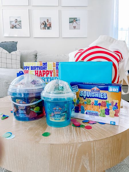 #ad Kason’s birthday was this week so I wanted to show you how I stocked him up on his favorite @elmersproducts. He loved getting some of these for Christmas so I added to his Squishie collection and got him is own buckets of Deep Gue Sea and Space Adventure Gue! There are 80 Squishies to collect so he loved finding out which ones came in his new box! 
These have been such a hit this winter so if you’re looking for a great gift idea for your kiddos or their friends I highly recommend!   
You can shop these and other Elmer’s slime products at @target in-store and online. 
#Target #TargetPartner #gifting #Elmerspartner #holiday 


#LTKkids #LTKHoliday #LTKGiftGuide