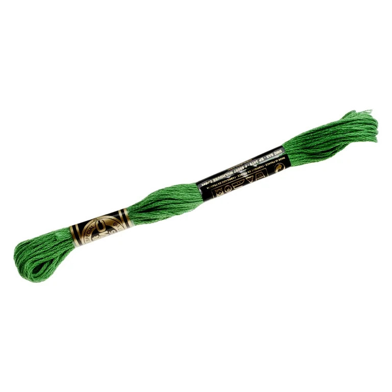 DMC Cotton Mouline Special Hunter Green Embroidery Floss Yarn, 1 Each | Walmart (US)