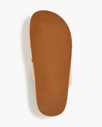 Crisscross slide sandals | J.Crew Factory