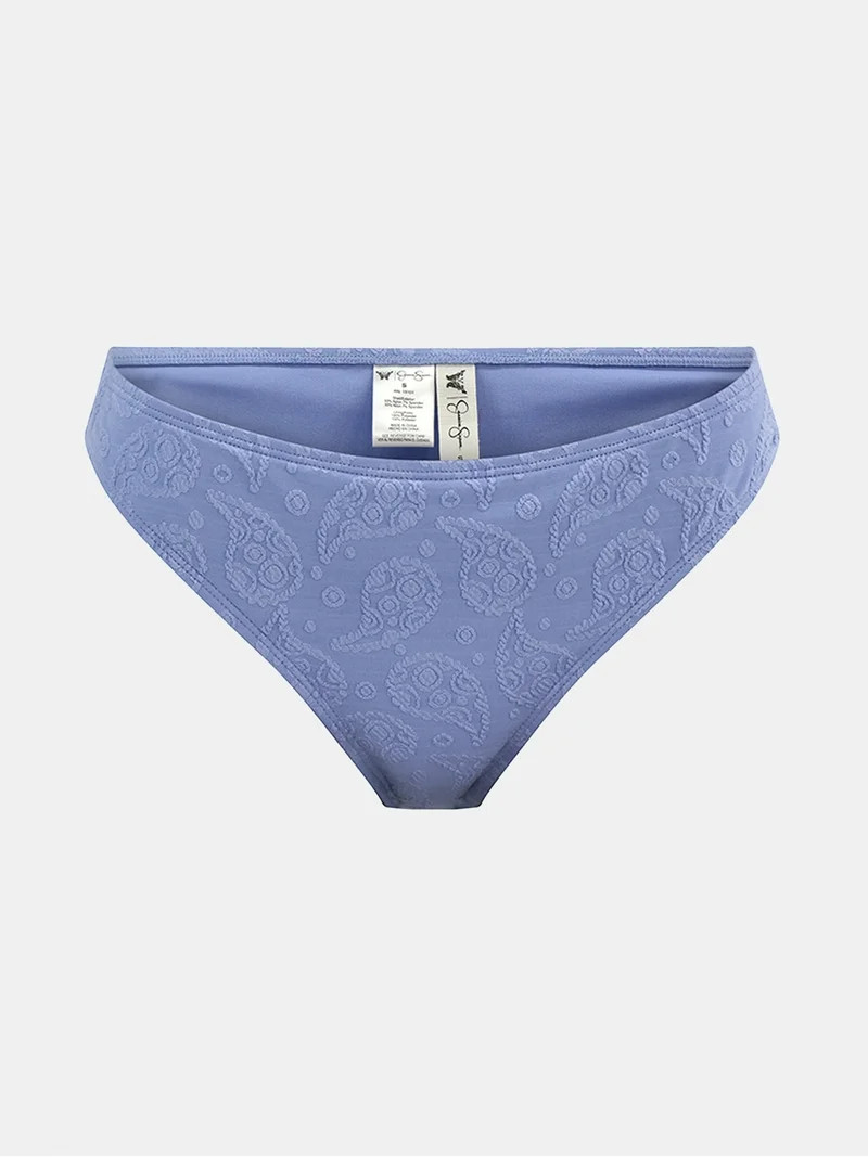 Jessica Simpson Women's Textured Print Bikini Bottoms, Sizes XS-XXL | Walmart (US)