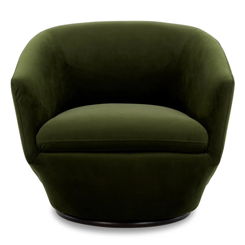 Haddie 30.7'' Wide Swivel Barrel Chair | Wayfair North America