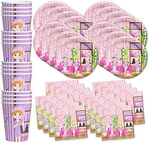 Spa Day Party Supplies for Girls - Kid Spa Party Supplies - Sleepover Party Supplies for Girls - ... | Amazon (US)