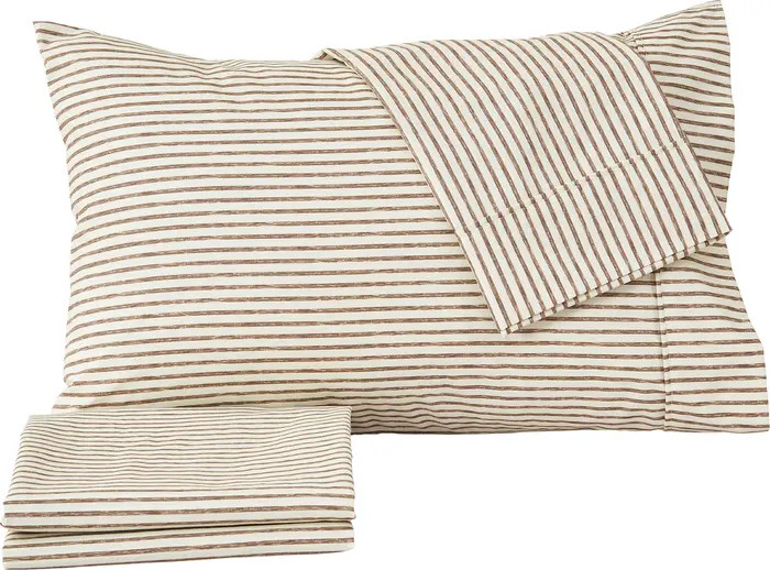 Stripe Microfiber Sheet Set | Nordstrom Rack