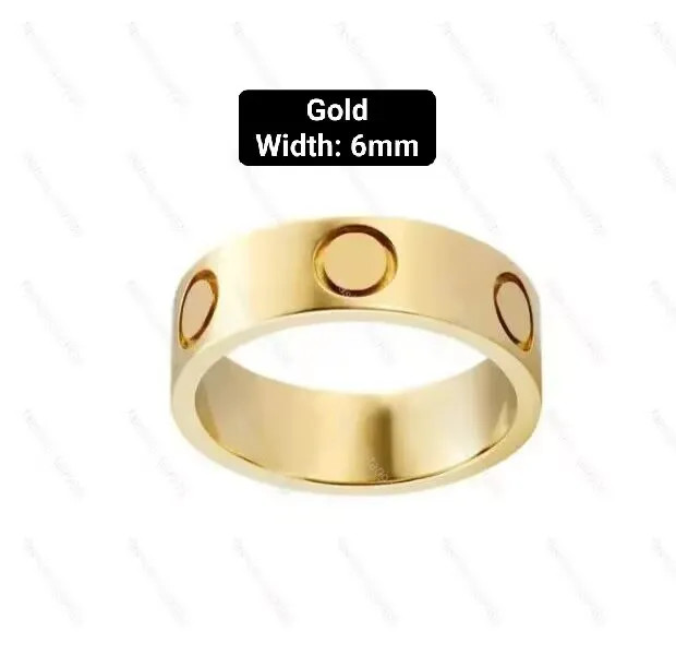 luxury designer Love Ring Titanium Steel Classic gold ring Jewellery Men and Women Couples Weddin... | DHGate