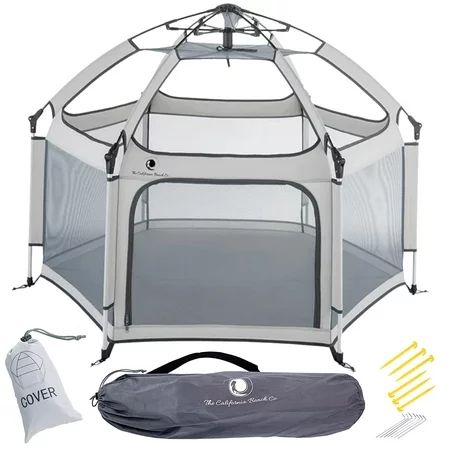 POP N GO Baby Playpen - Portable Pack & Carry Play Yard for Baby and Kids Cosmic Gray | Walmart (US)