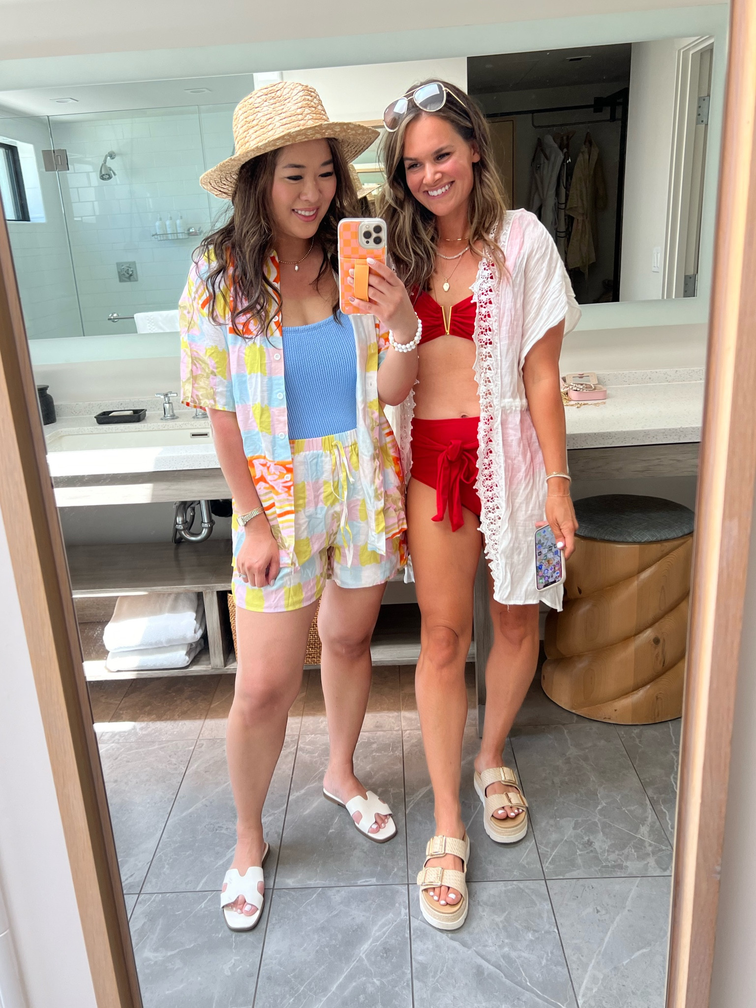 Blue Target Swimsuit: Small
Coverup Set: Medium 