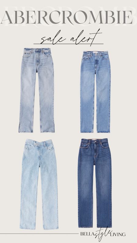 Abercrombie denim sale | jeans 

#LTKsalealert #LTKunder100 #LTKFind