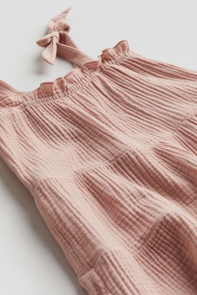 Tiered Cotton Muslin Dress | H&M (US + CA)